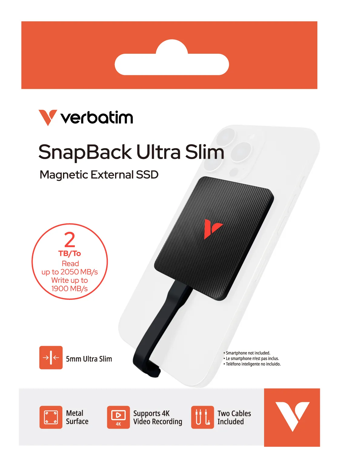 Verbatim SnapBack Ultra Slim SSD 2TB – slika 2