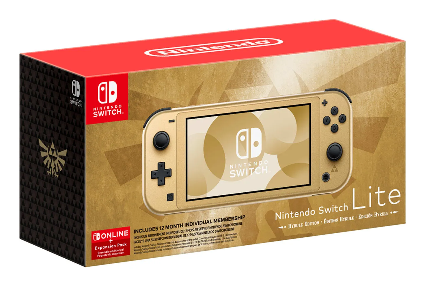 Nintendo Switch Lite Hyrule Edition portable game console