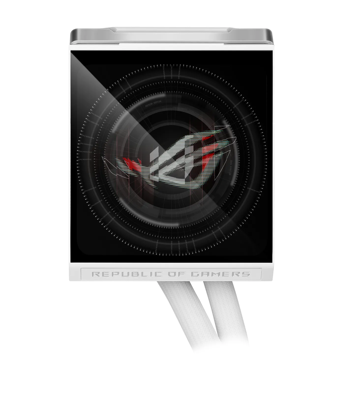 ASUS ROG Strix LC IV 360 ARGB LCD White Edition – slika 8