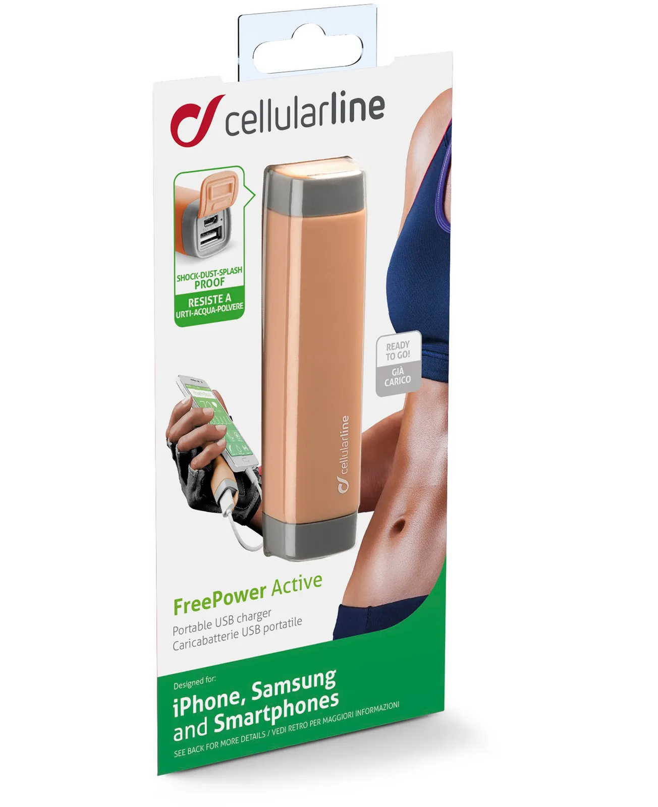 Cellularline FREEP2200ACTIVEO power bank – slika 4