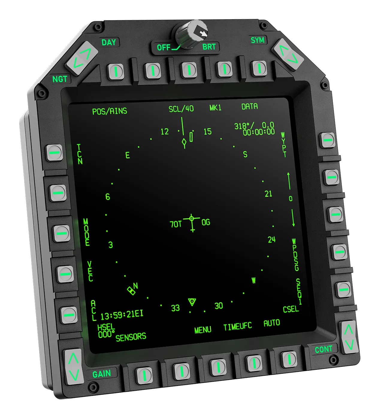 Moza Racing AMPCD Display Panel