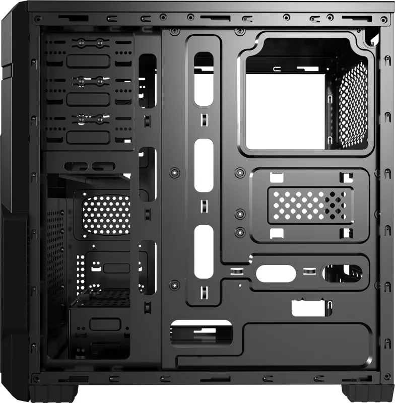 Aerocool VS-1 Midi Tower Case - Black – slika 7