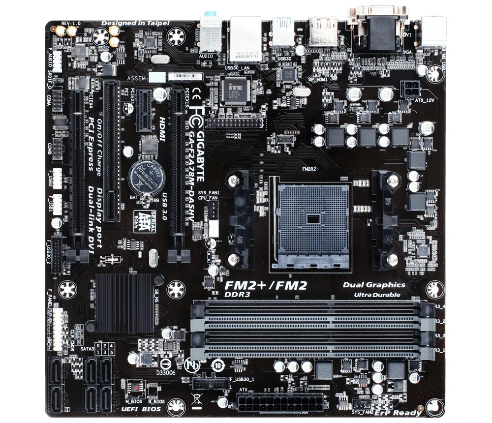 GIGABYTE GA-F2A78M-DASHV motherboard