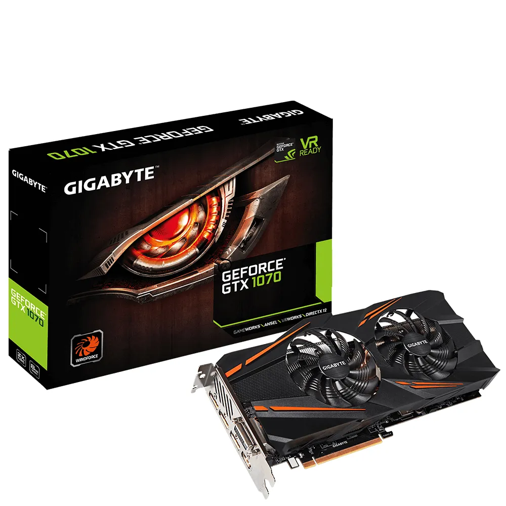 GIGABYTE GV-N1070WF2-8GD graphics card – slika 5