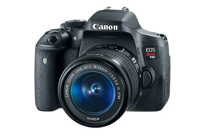 Canon EOS Rebel T6i 18-55mm IS STM /55-250mm IS STM