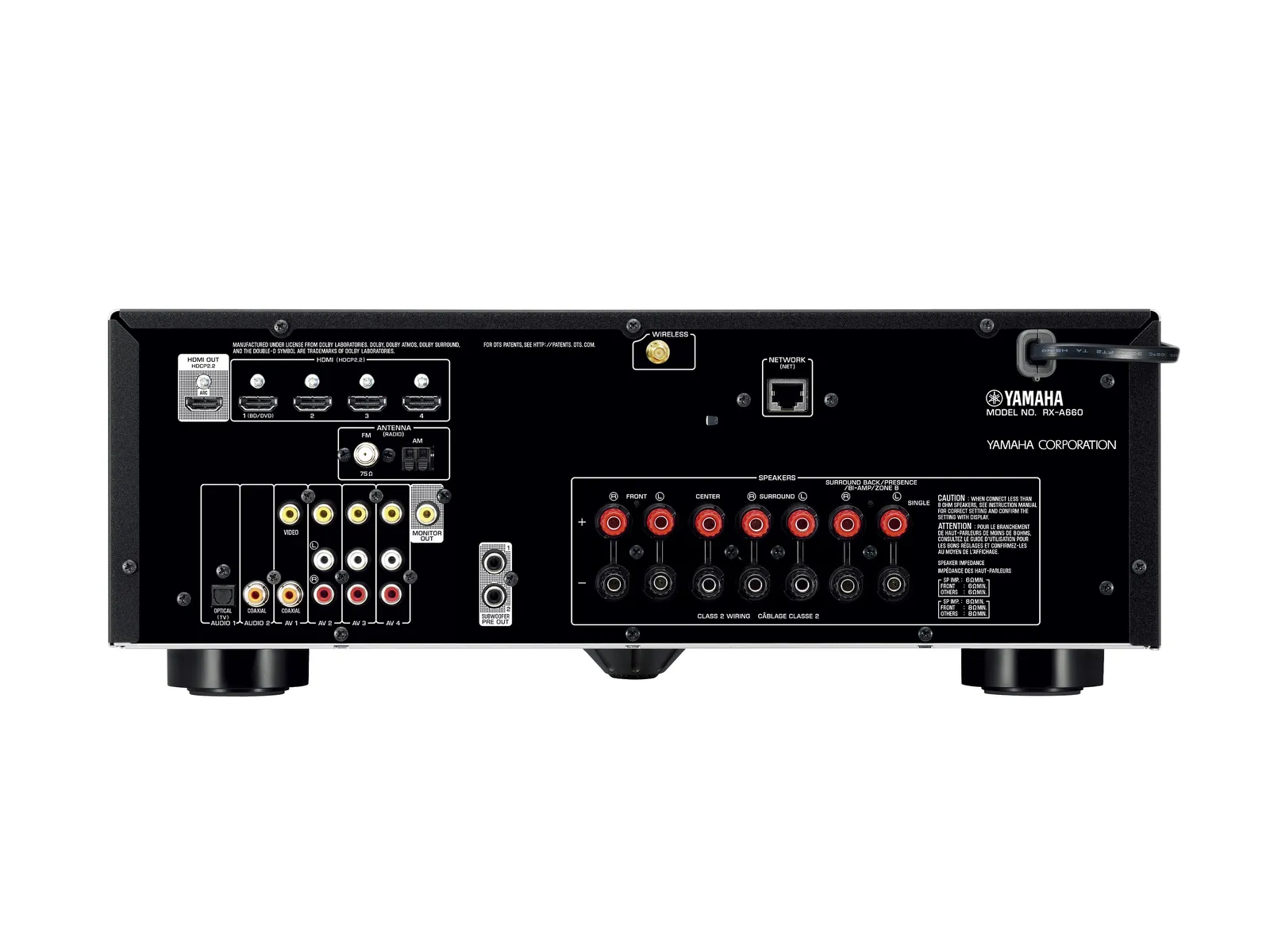 Yamaha RX-A660 AV receiver – slika 3