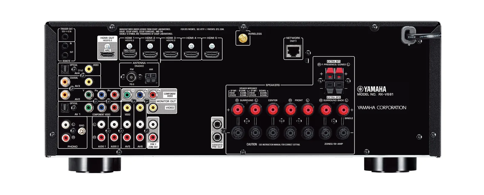 Yamaha RX-V681 – slika 4