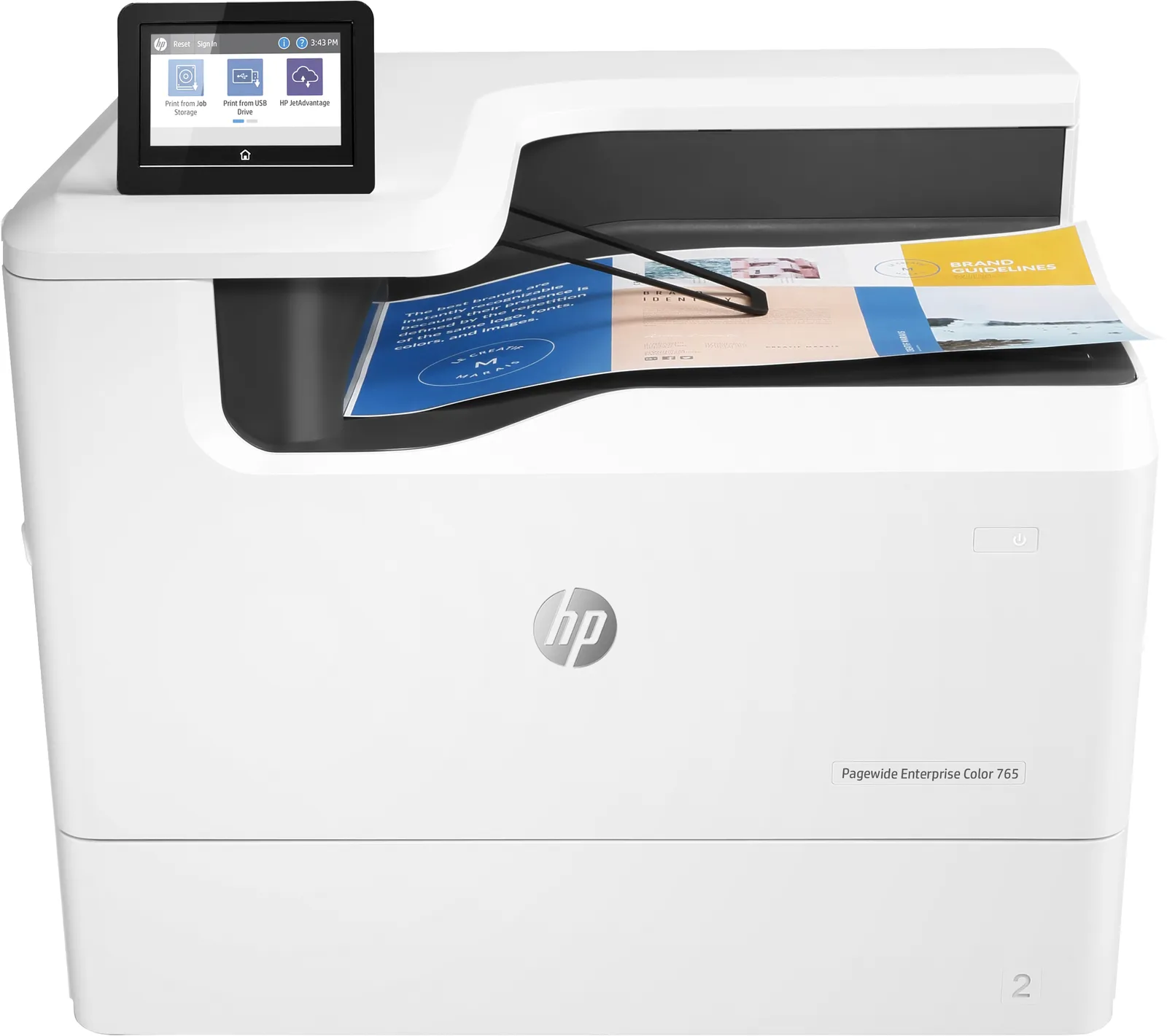 HP PageWide Enterprise Color 765dn inkjet printer