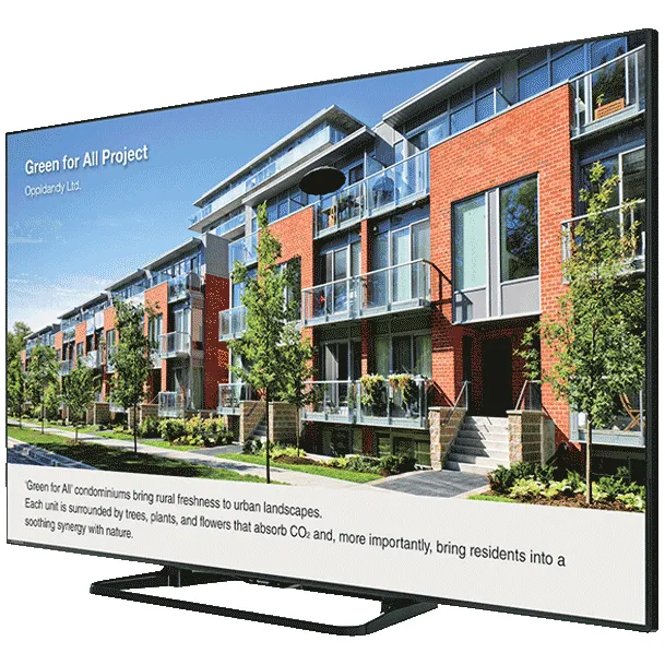 Sharp PN-LE601 Signage Display – slika 3