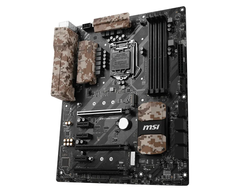 MSI Z270 CAMO SQUAD motherboard – slika 2