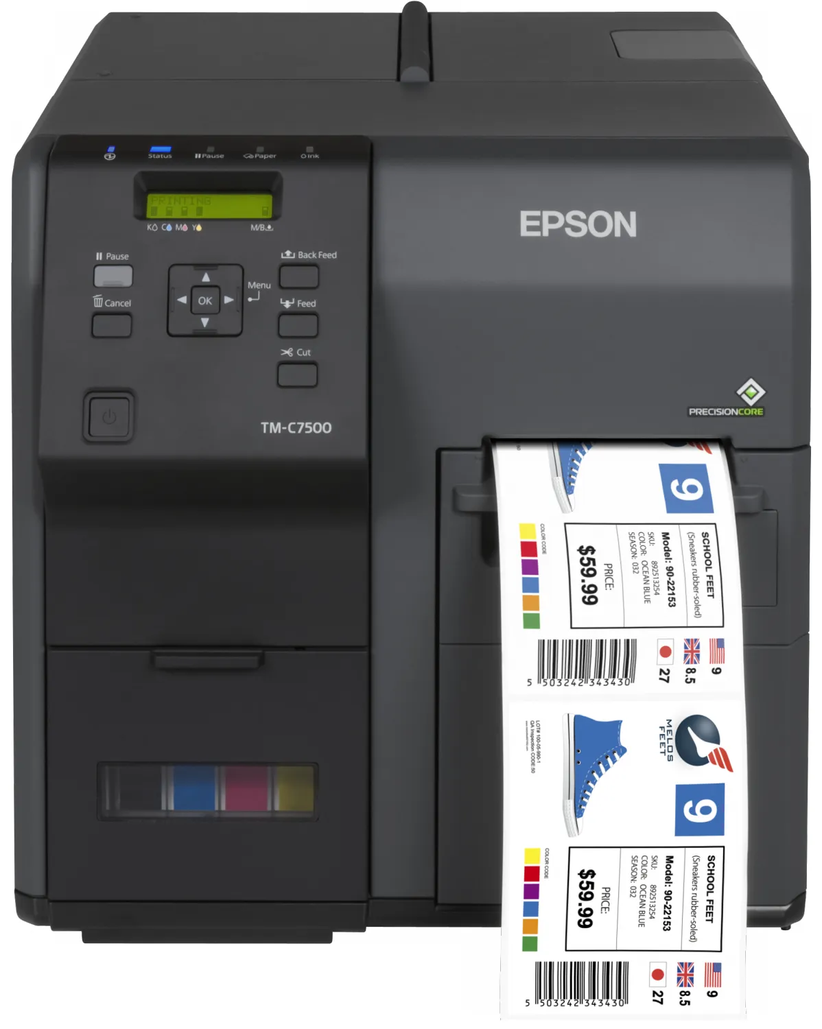 Epson TM-7500 label printer
