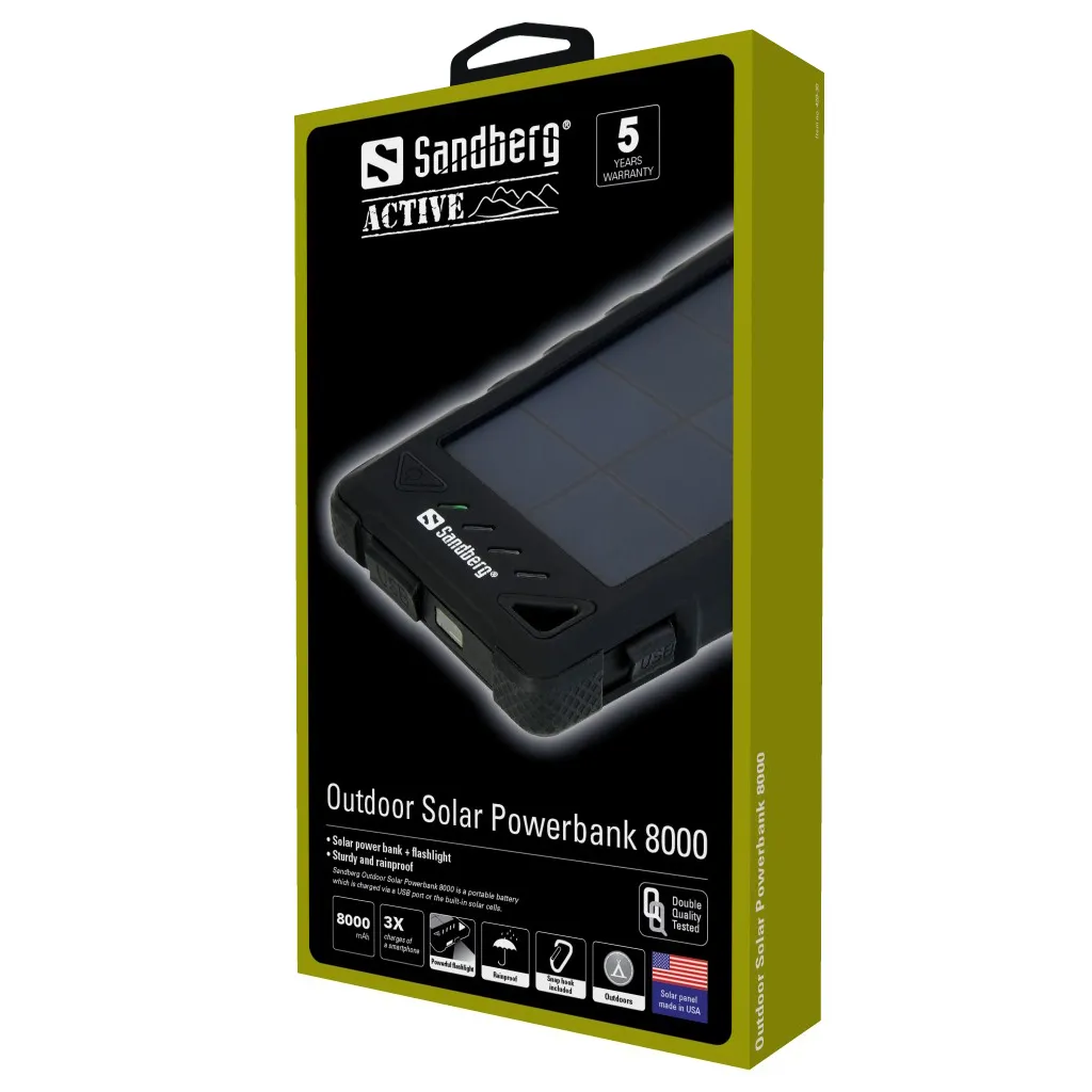 Sandberg Outdoor Solar Powerbank 8000 – slika 2