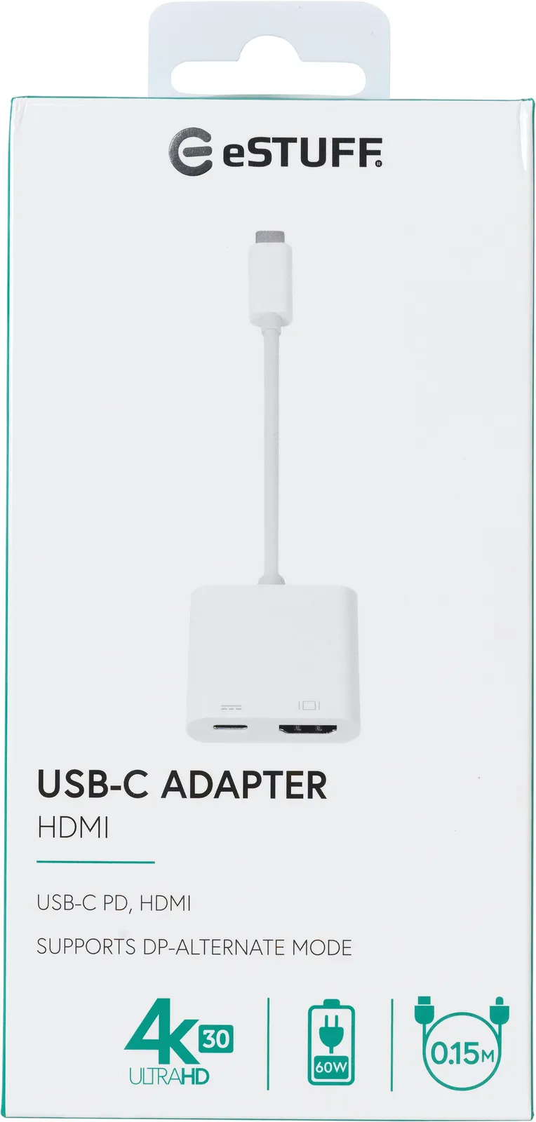 eSTUFF USB-C HDMI Charging Adapter – slika 2