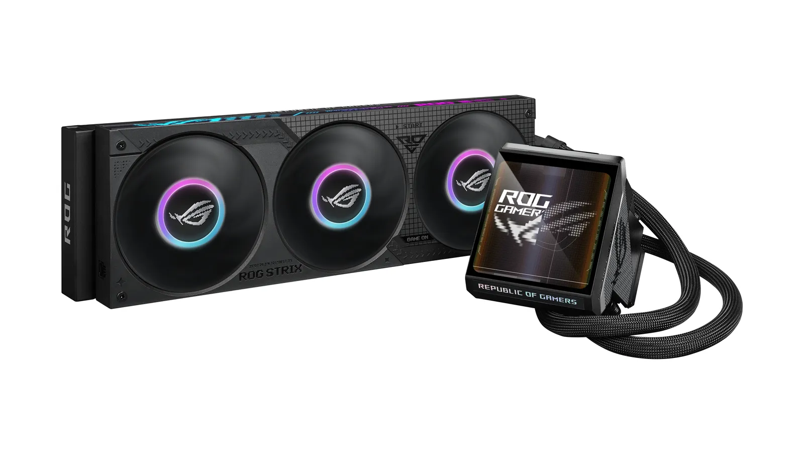 ASUS ROG Strix LC IV 360 ARGB LCD – slika 2