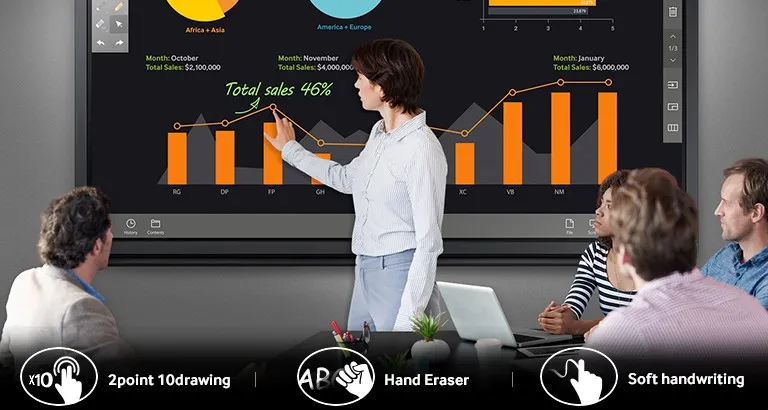 Samsung DM82E-BM interactive whiteboard – slika 8