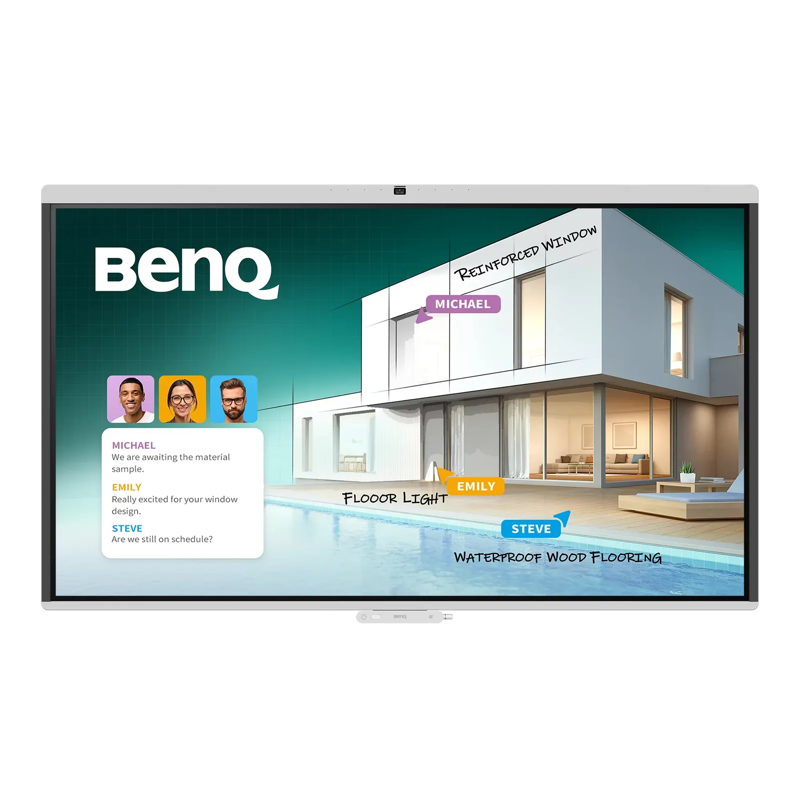 BenQ CM7505 interactive whiteboard