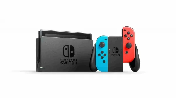 Nintendo Switch neon + Splatoon 2 portable game console – slika 4