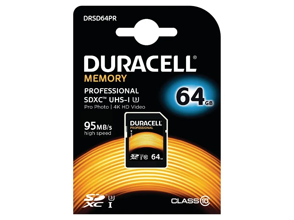 Duracell DRSD64PR memory card