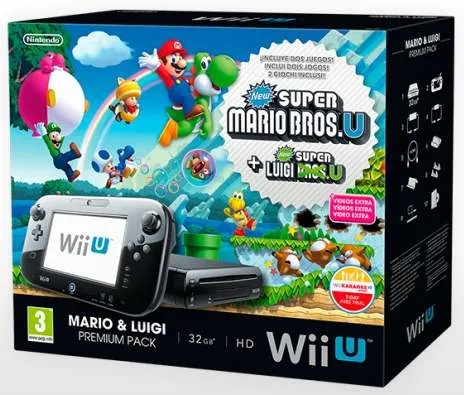 Nintendo Wii U: Mario & Luigi Premium Pack