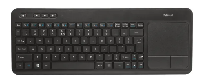 Trust 21236 Kablosuz Touch Multim Klavye keyboard