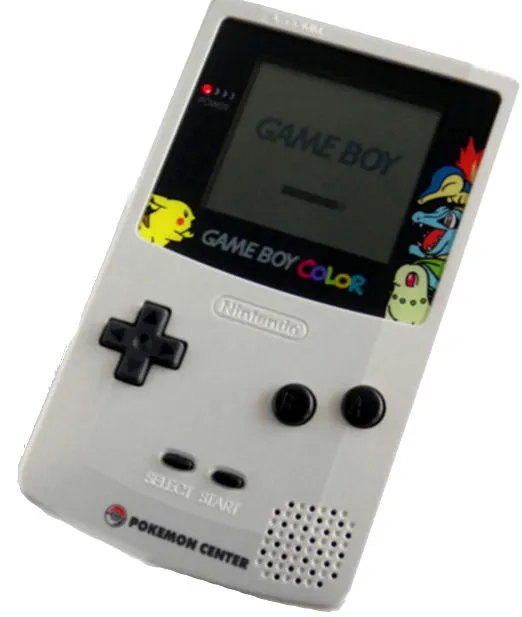 Nintendo Game Boy Color Pokemon Edition Gold & Silver portable game console