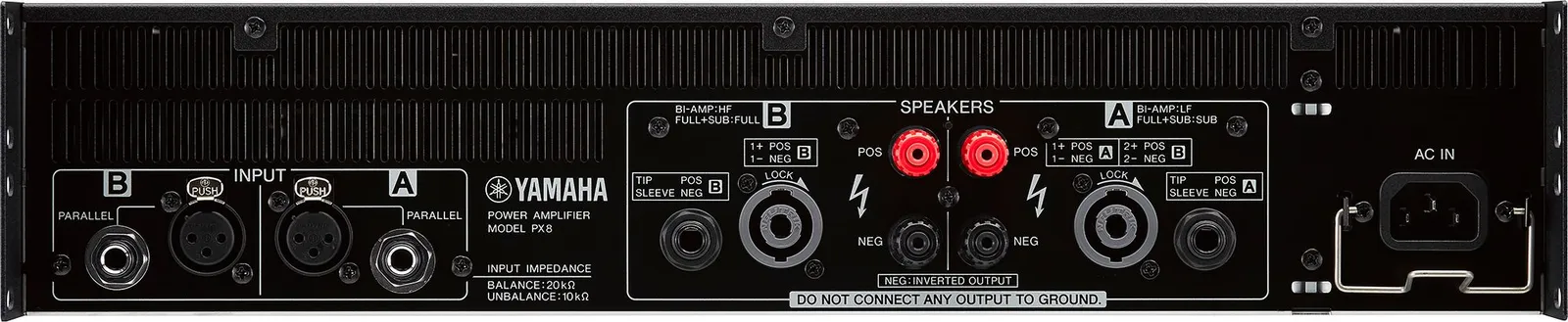 Yamaha PX8 audio amplifier – slika 5