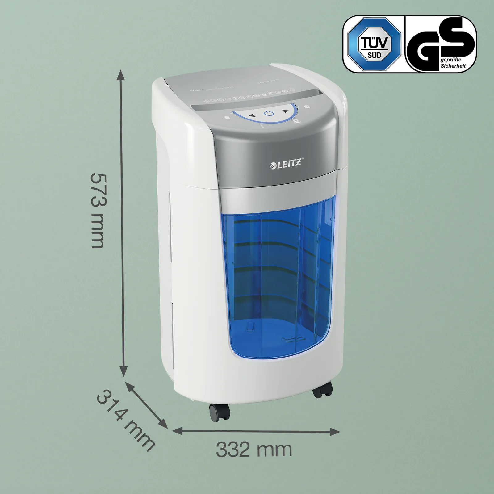 Leitz IQ OptiMax Home Office 225 paper shredder – slika 17