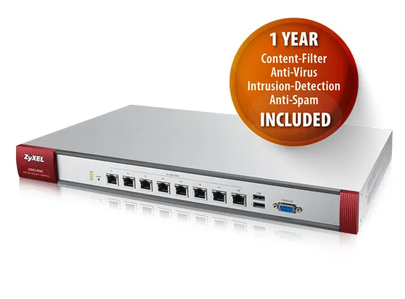 Zyxel USG1900 & Service-Bundle hardware firewall