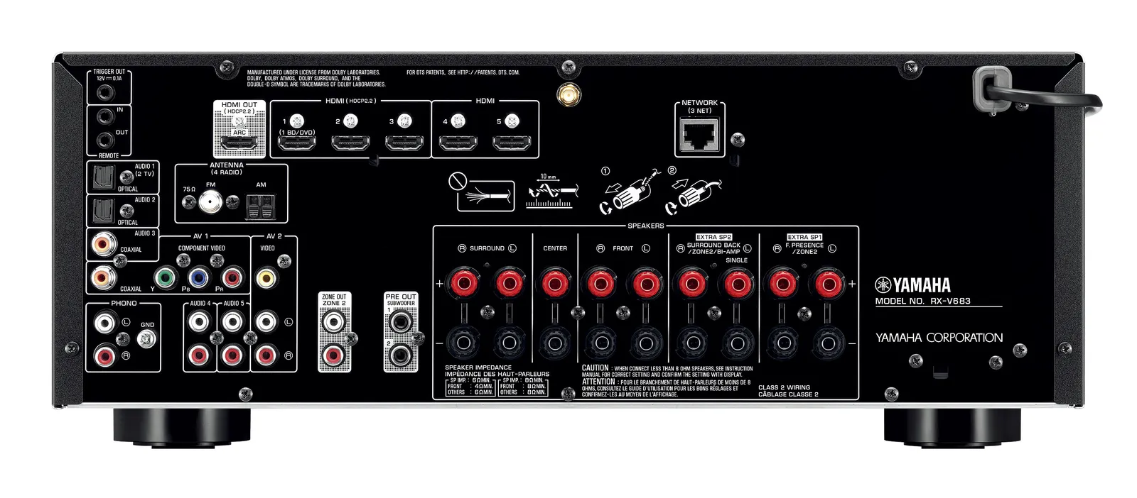 Yamaha RX-V683 – slika 5