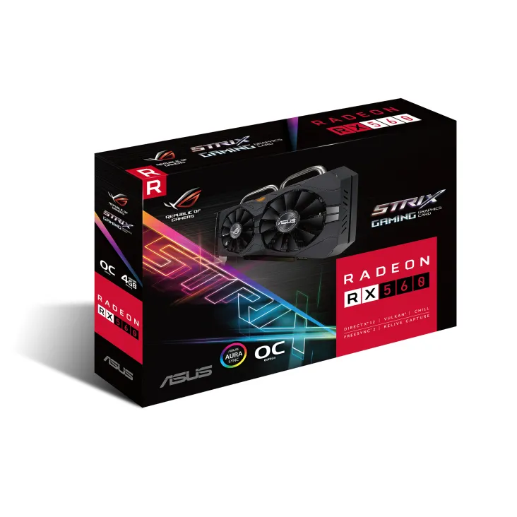 ASUS ROG Radeon RX 560 OC Edition – slika 5