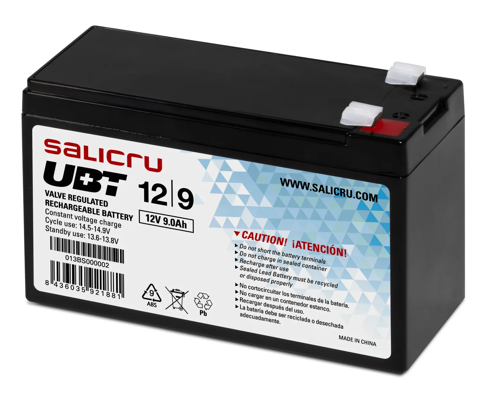 Salicru 013BS000002 UPS battery