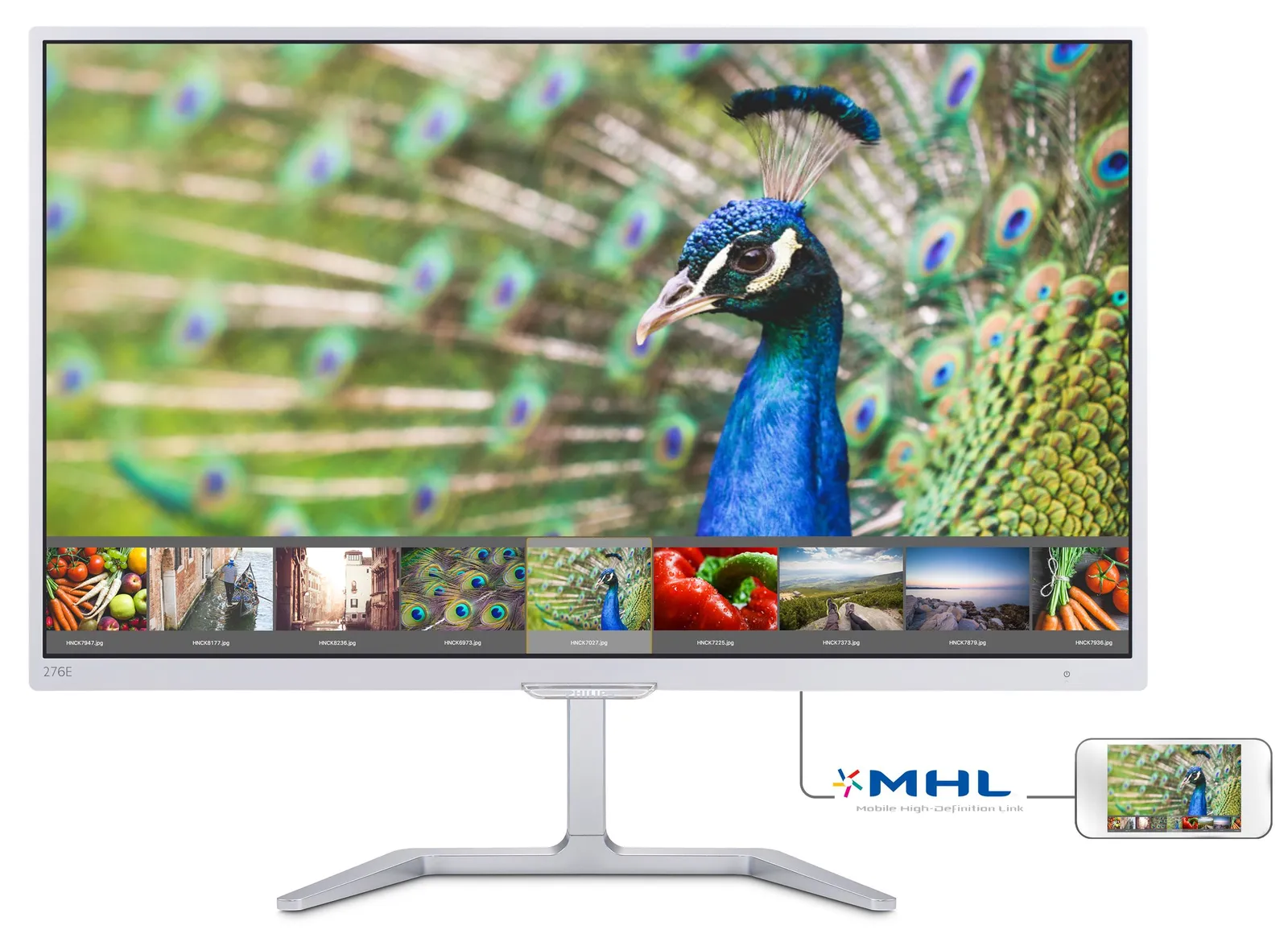 Philips E Line 276E7QDSW/96 computer monitor
