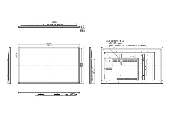 iiyama TH7067MIS-B2AG Signage Display – slika 7