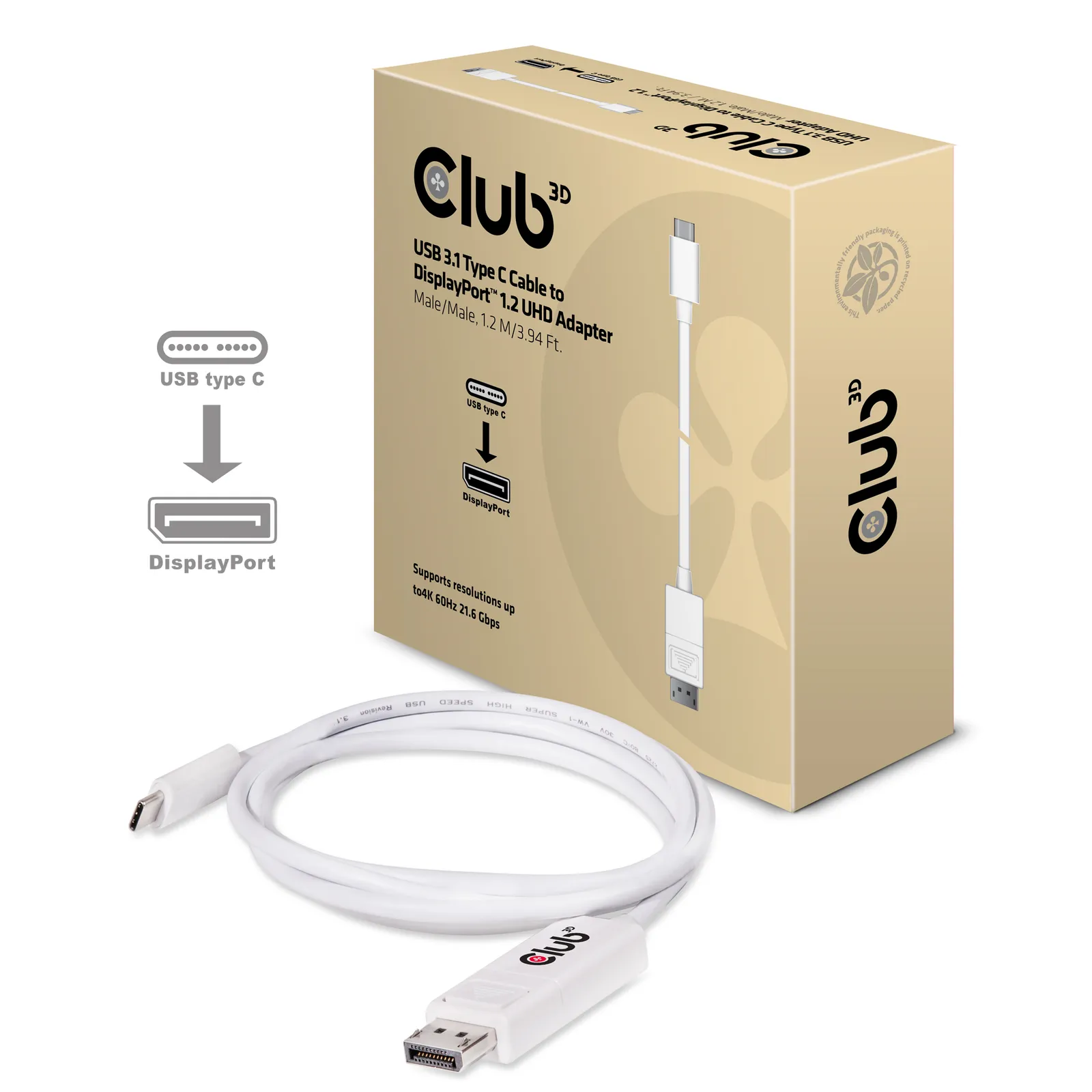 CLUB3D CAC-1517 video cable adapter – slika 3