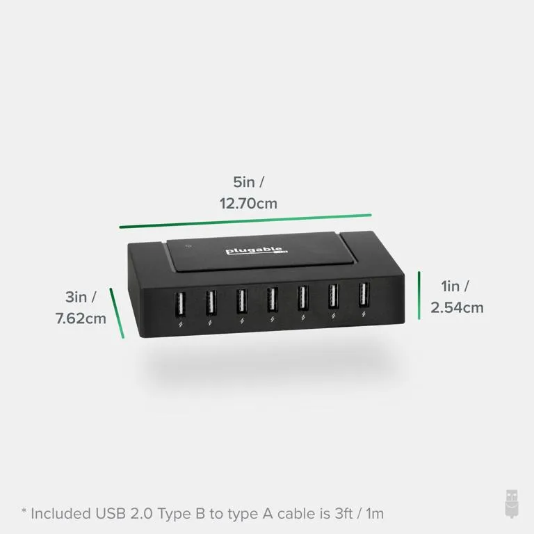 Plugable Technologies USB2-HUB7BC interface hub – slika 5