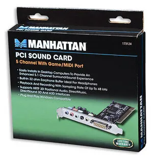 Manhattan 173124 audio card – slika 2