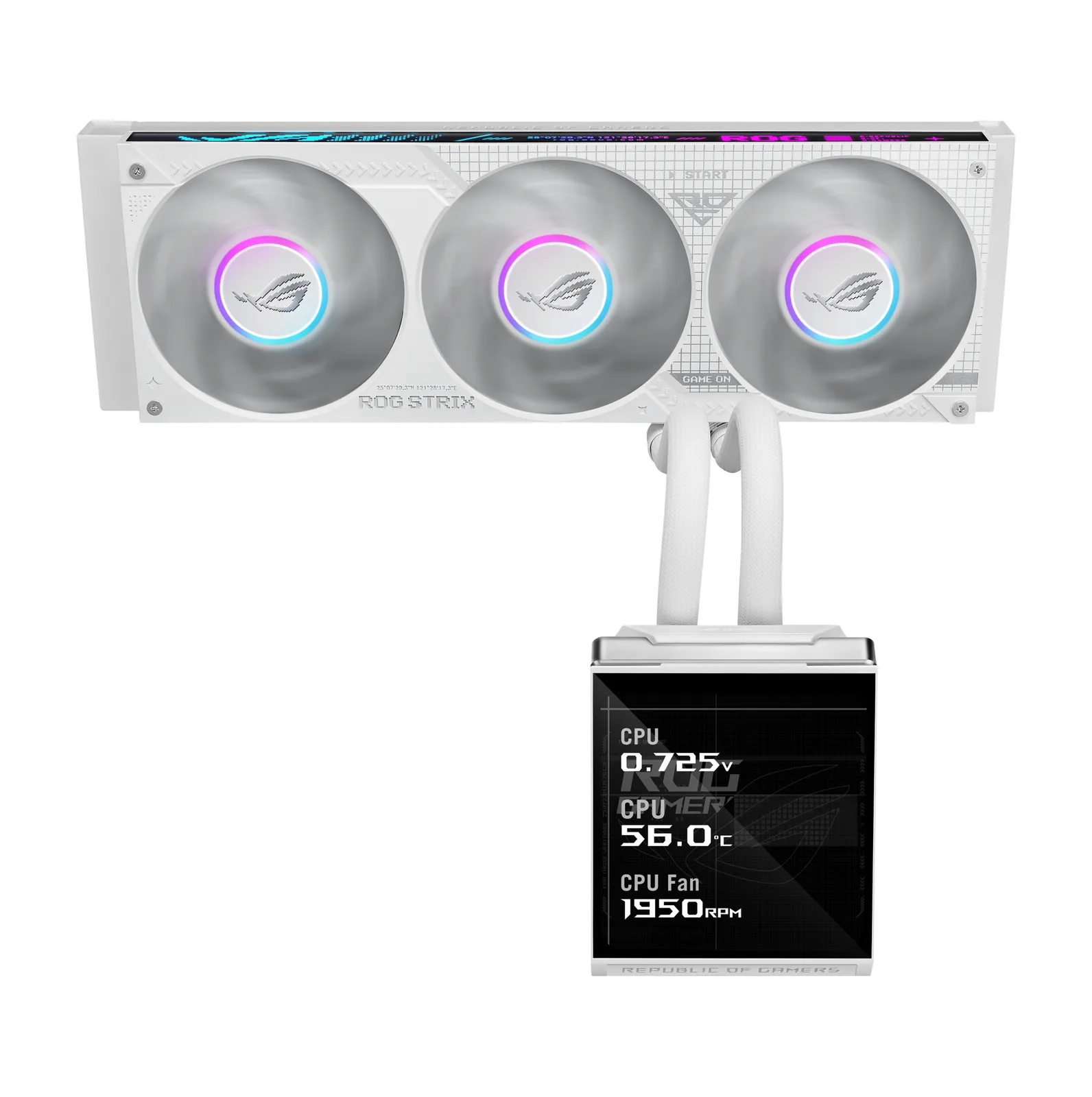 ASUS ROG STRIX SLC IV 360 ARGB LCD WHT – slika 2