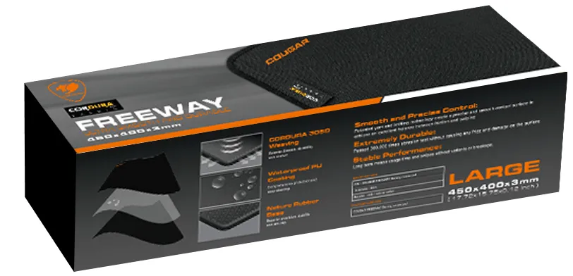 COUGAR Gaming Mauspad Freeway, L – slika 4