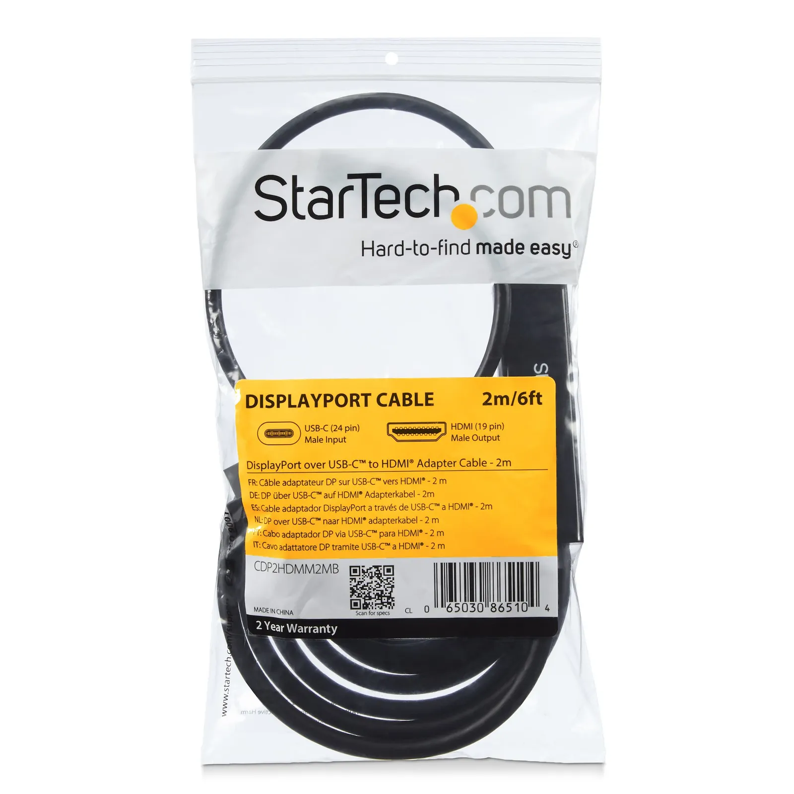 StarTech.com CDP2HDMM2MB video cable adapter – slika 6