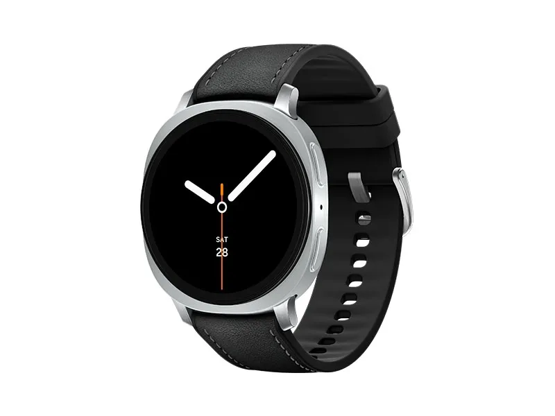 Samsung Galaxy Watch8 Galaxy Watch 8, LTE + Bluetooth, 44mm, Sport Band, White, S/M + Hybrid Band, Black
