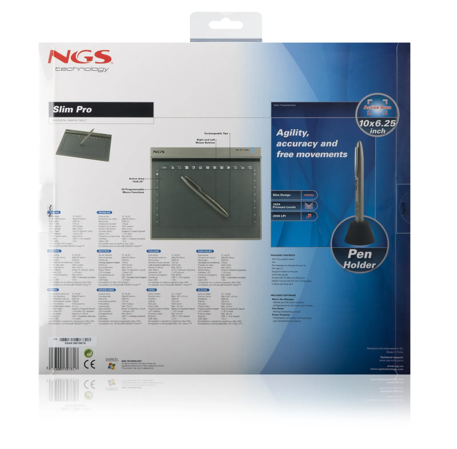 NGS Slim Pro graphic tablet – slika 9