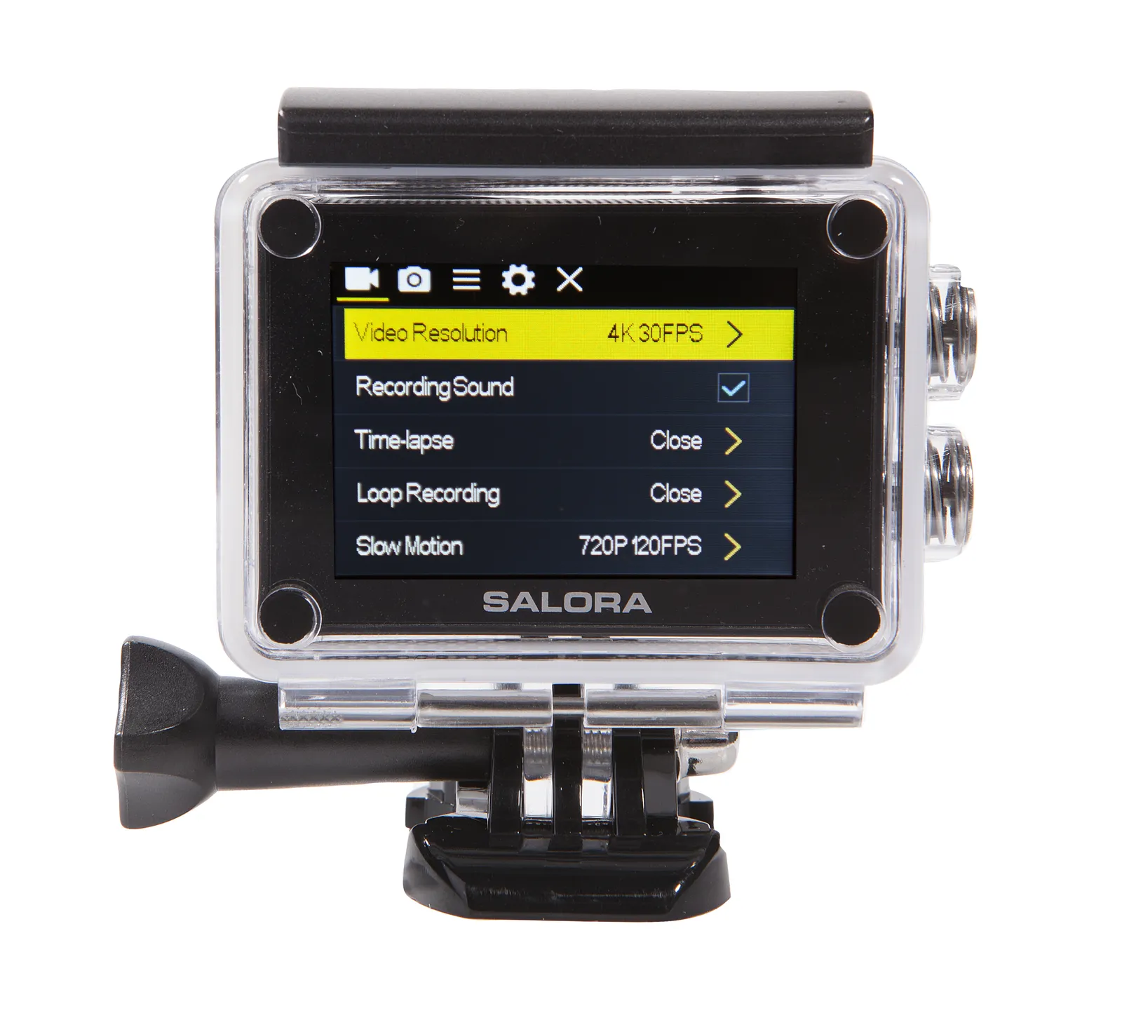 Salora ACE800 action sports camera – slika 4