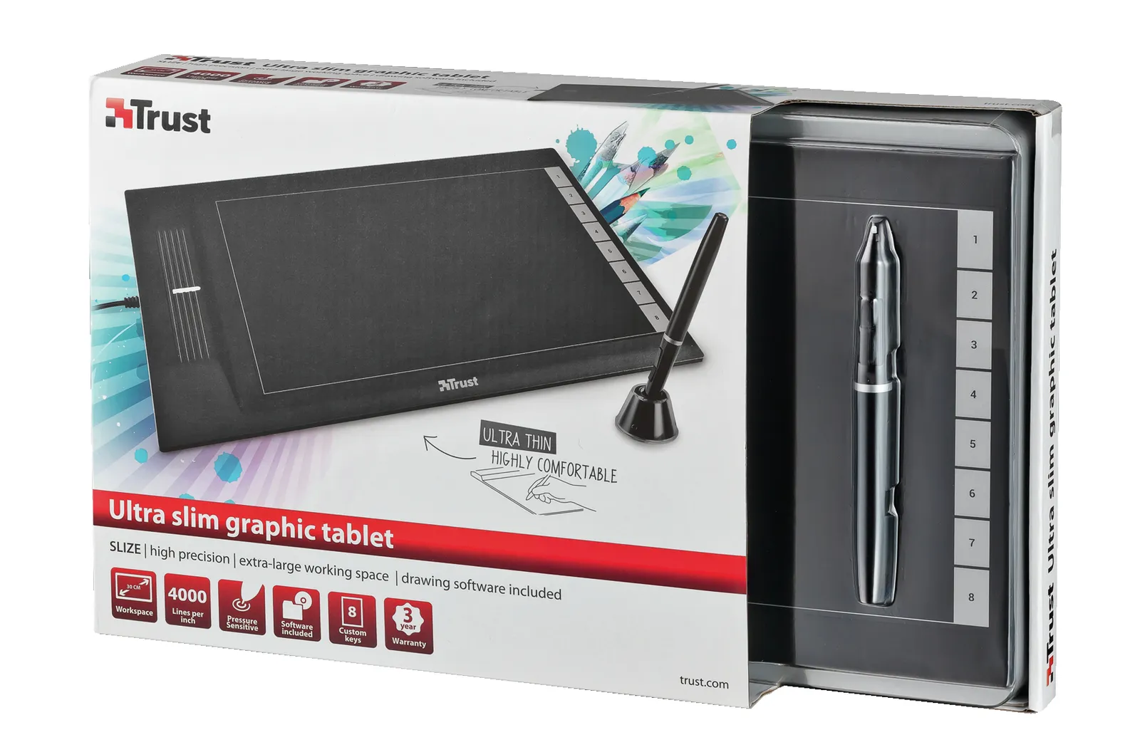 Trust SliZe graphic tablet – slika 3