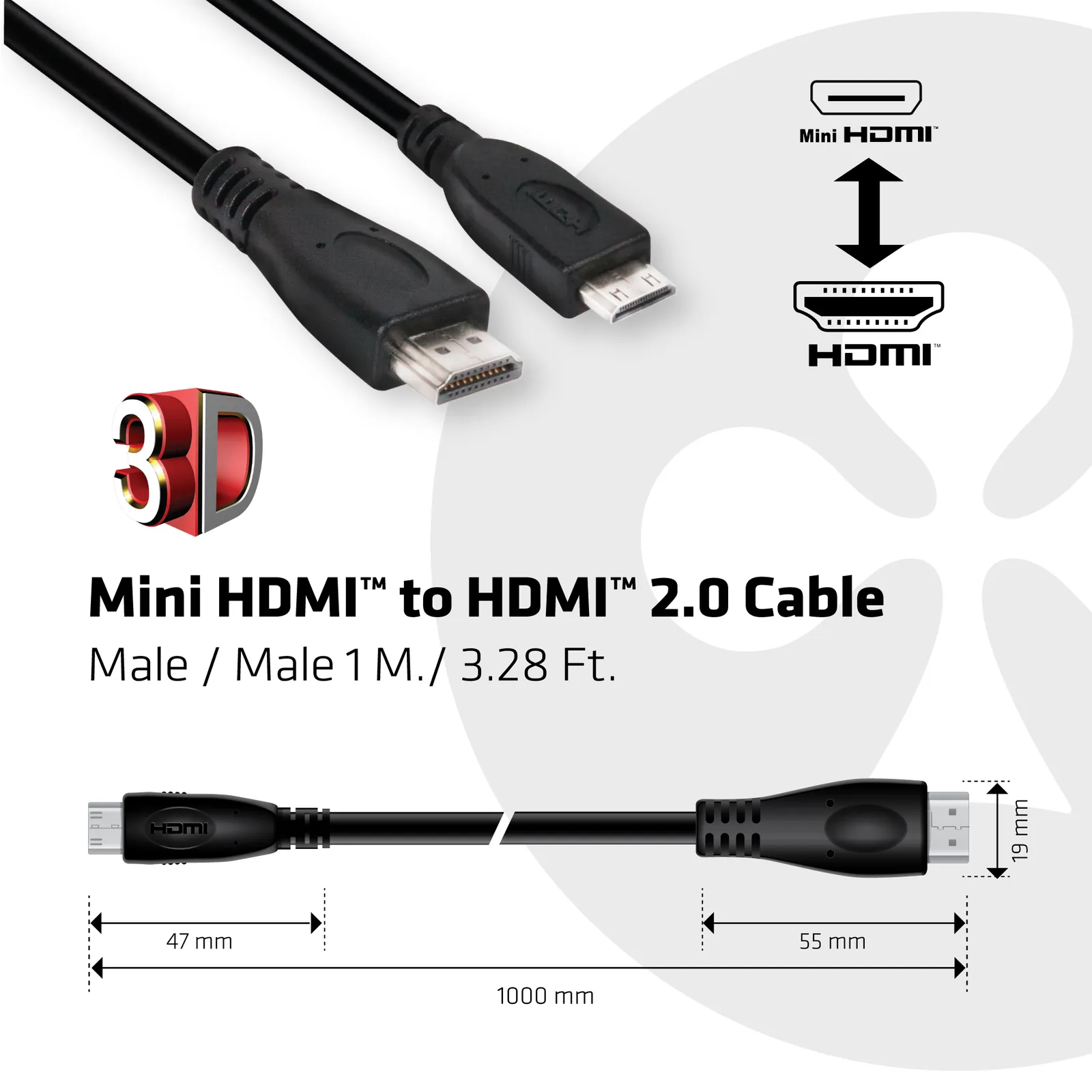 CLUB3D CAC-1350 HDMI cable – slika 3