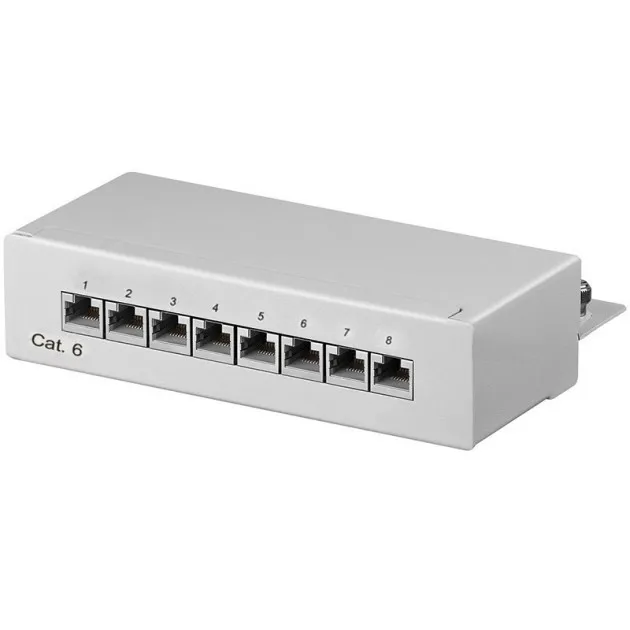 Techly I-PP 08-E-C6S patch panel – slika 2