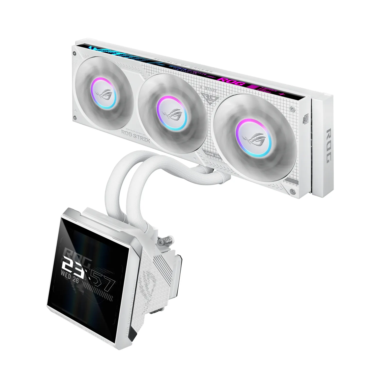 ASUS ROG STRIX SLC IV 360 ARGB LCD WHT – slika 4