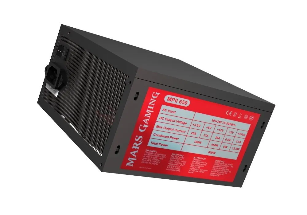 Mars Gaming MPII650 power supply unit – slika 4