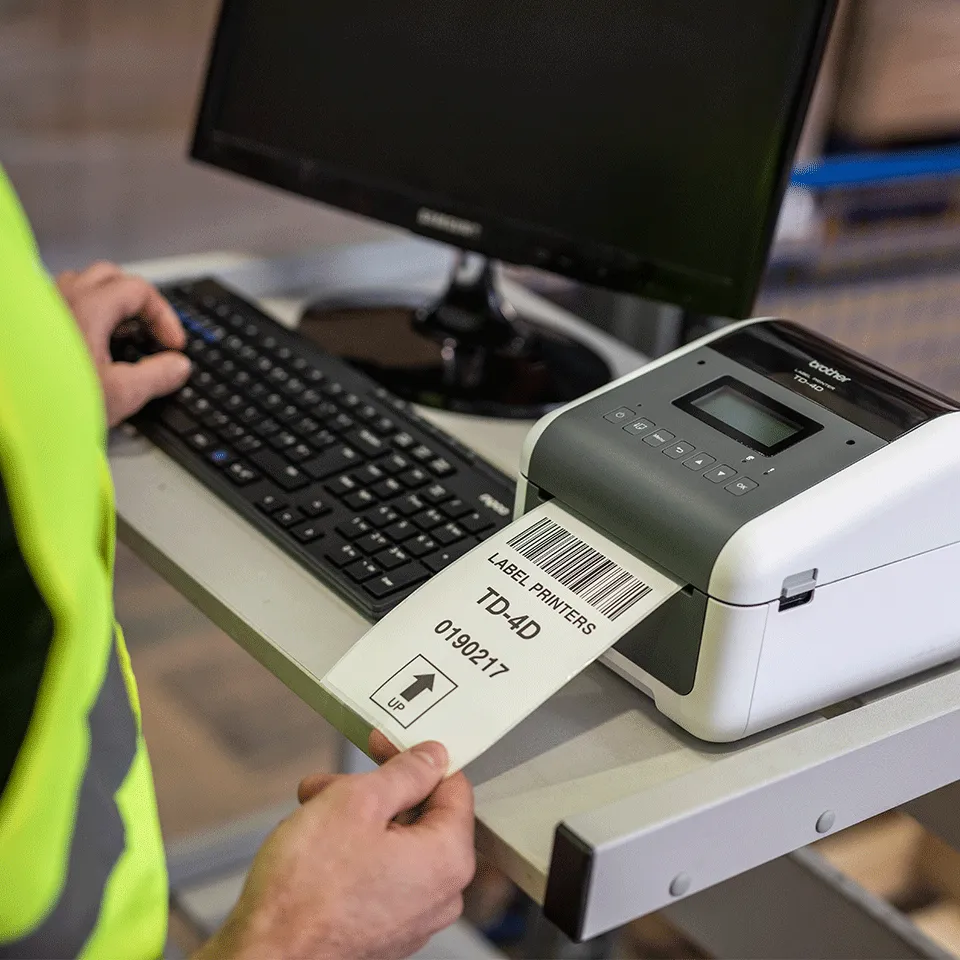 Brother TD-4455DNWB label printer – slika 8