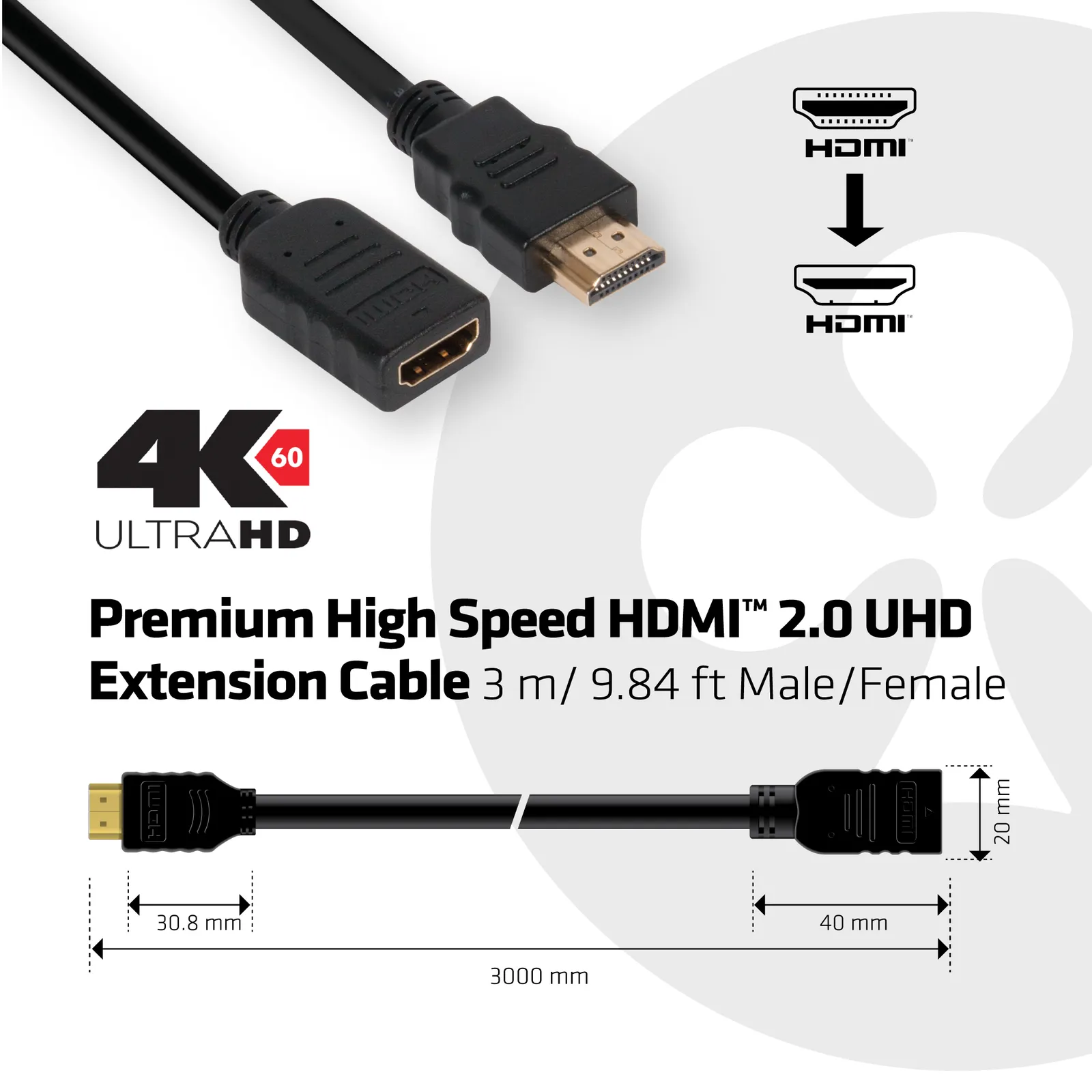 CLUB3D CAC-1321 HDMI cable – slika 4