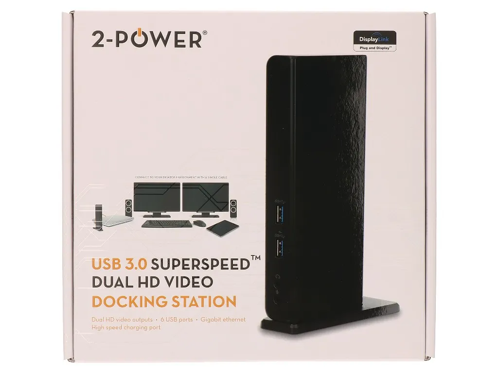 2-Power DOC0104A laptop dock/port replicator – slika 4